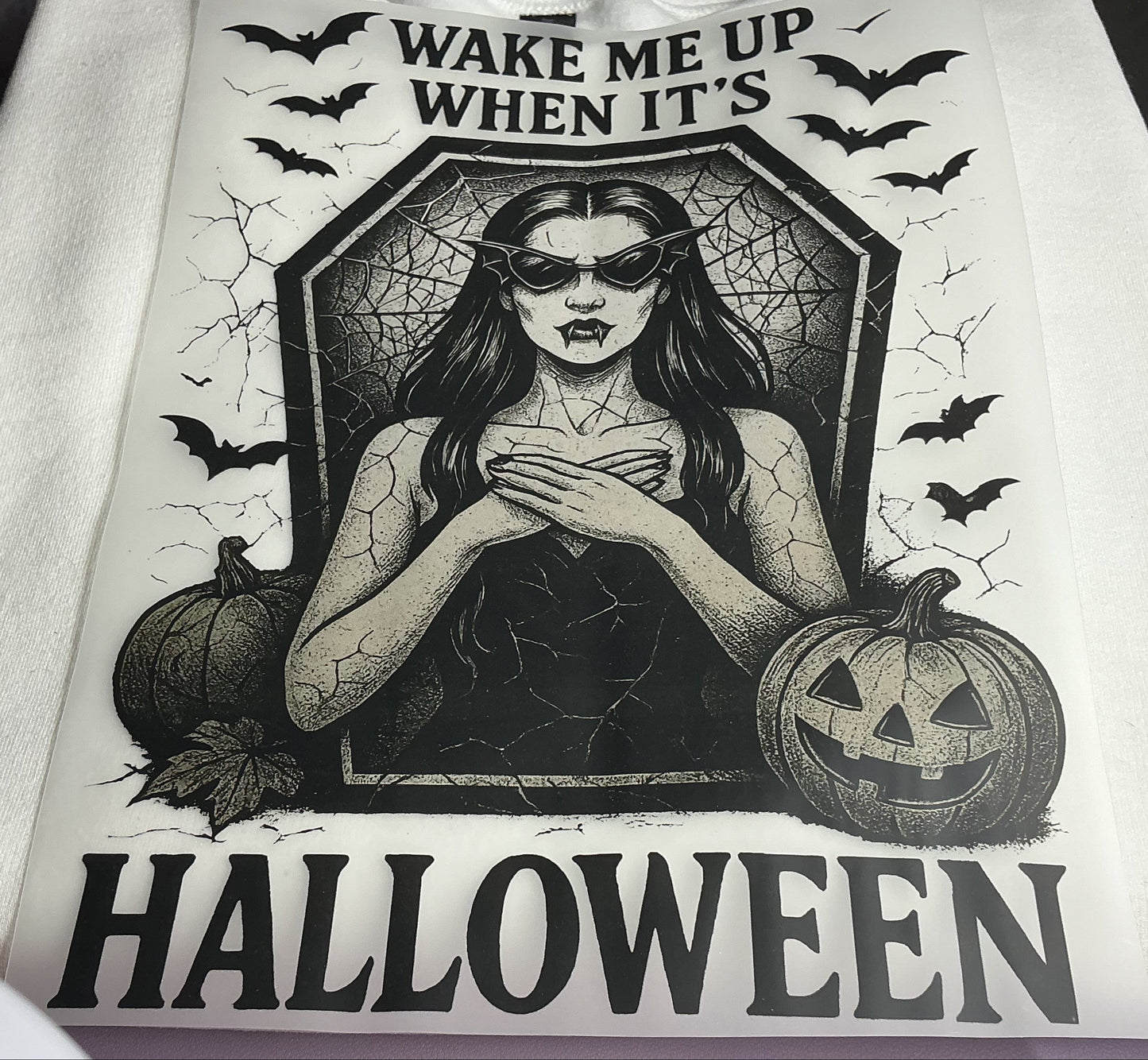 WAKE ME UP WHEN ITS HALLOWEEN #0172 (HALLOWEEN)