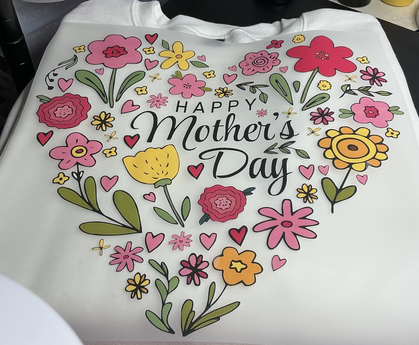 HAPPY MOTHER DAY #0164 PERFECT FOR AN OVERSIZED TSHIRTS (MOM)