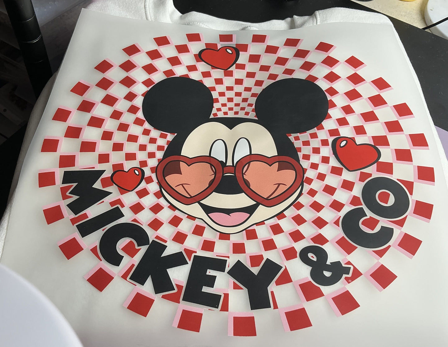 MOUSE COMPANY #0147 PERFECT FOR OVERSIZE TSHIRT (CHARACTERS)