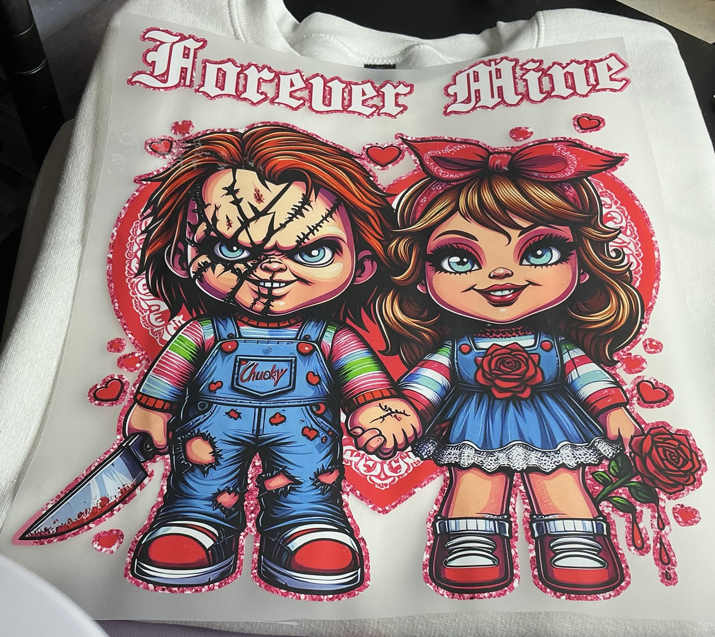 FOREVER MINE CHUCKY #0126 (VALENTINES) (HOLLOWEEN) (CHARACTERS)
