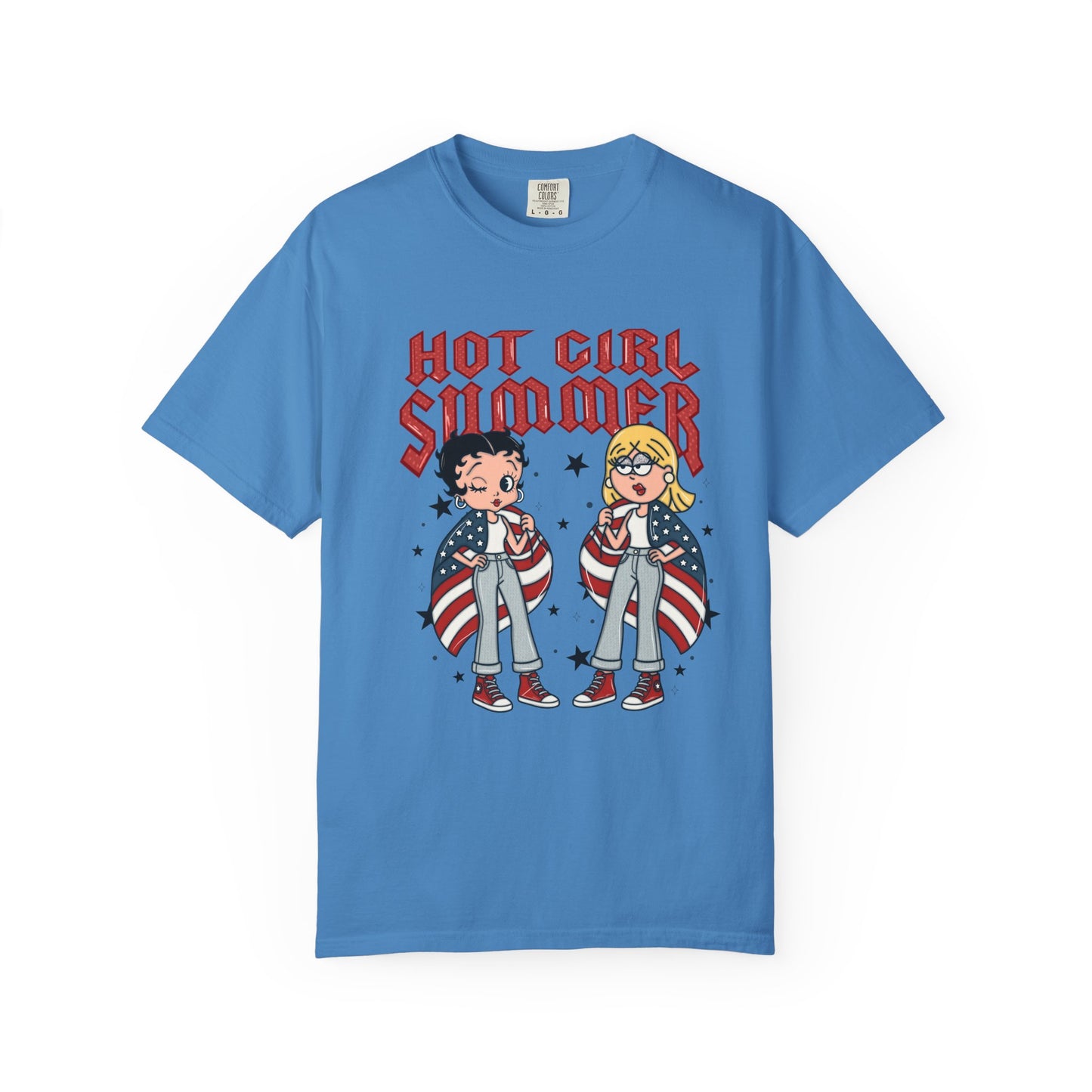 Hot Girl Summer T-Shirt — Retro Betty & Veronica Americana Graphic Tee