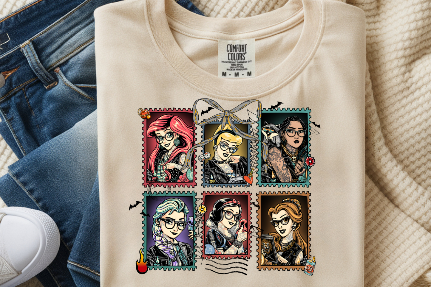 #2010 COLLAGE STAMP PRINCESSES