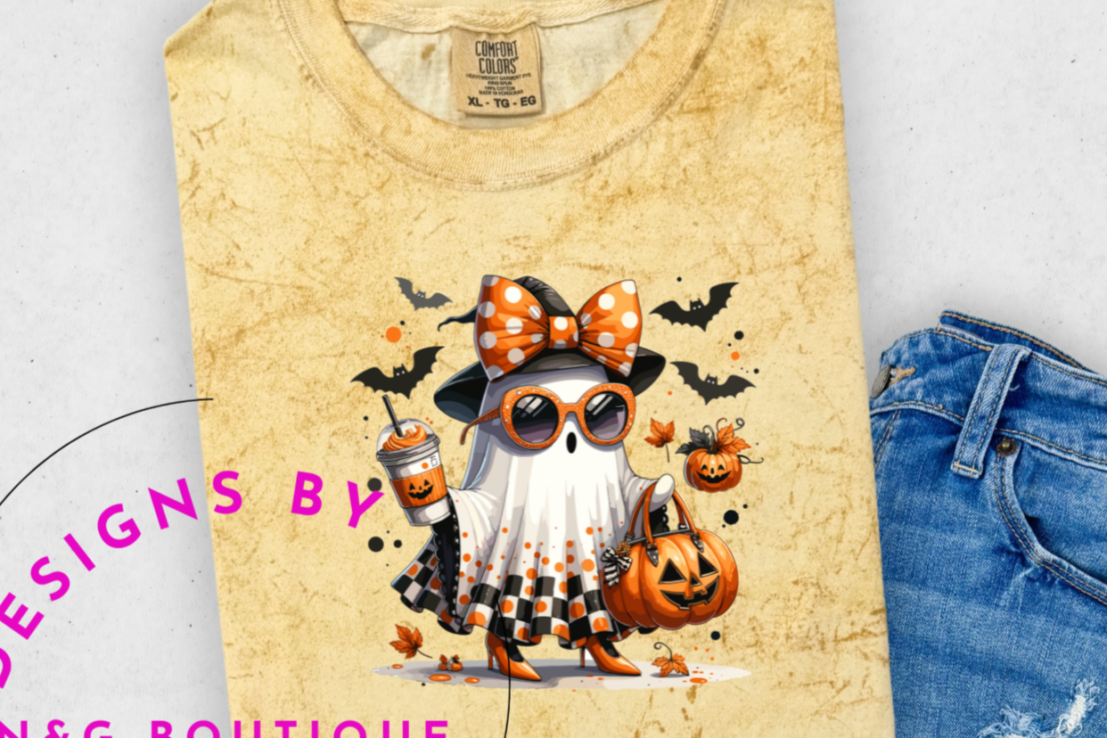 Spooky Halloween Ghost #656