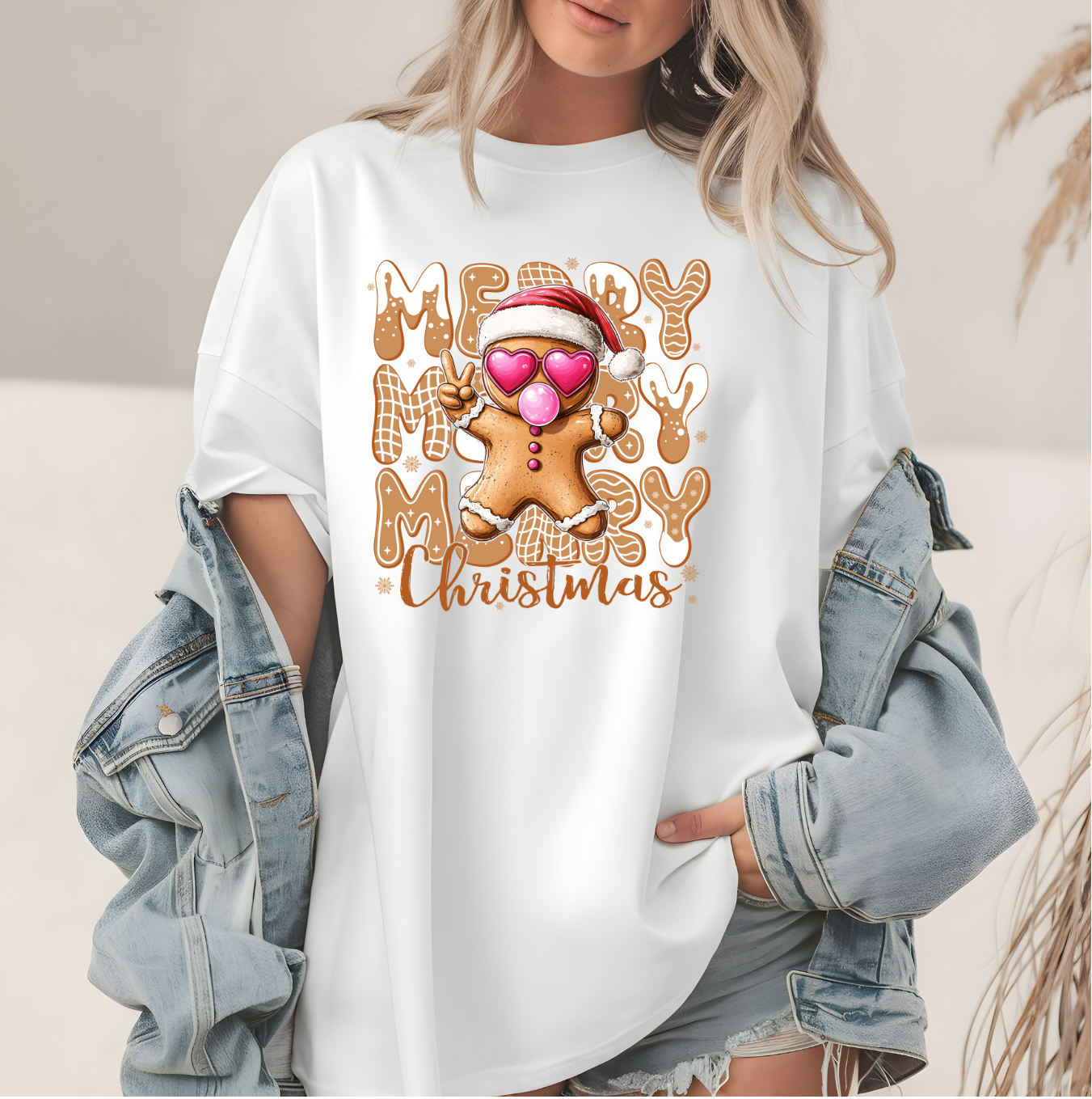 #2041 MERRY CHRISTMAS GINGERBREAD