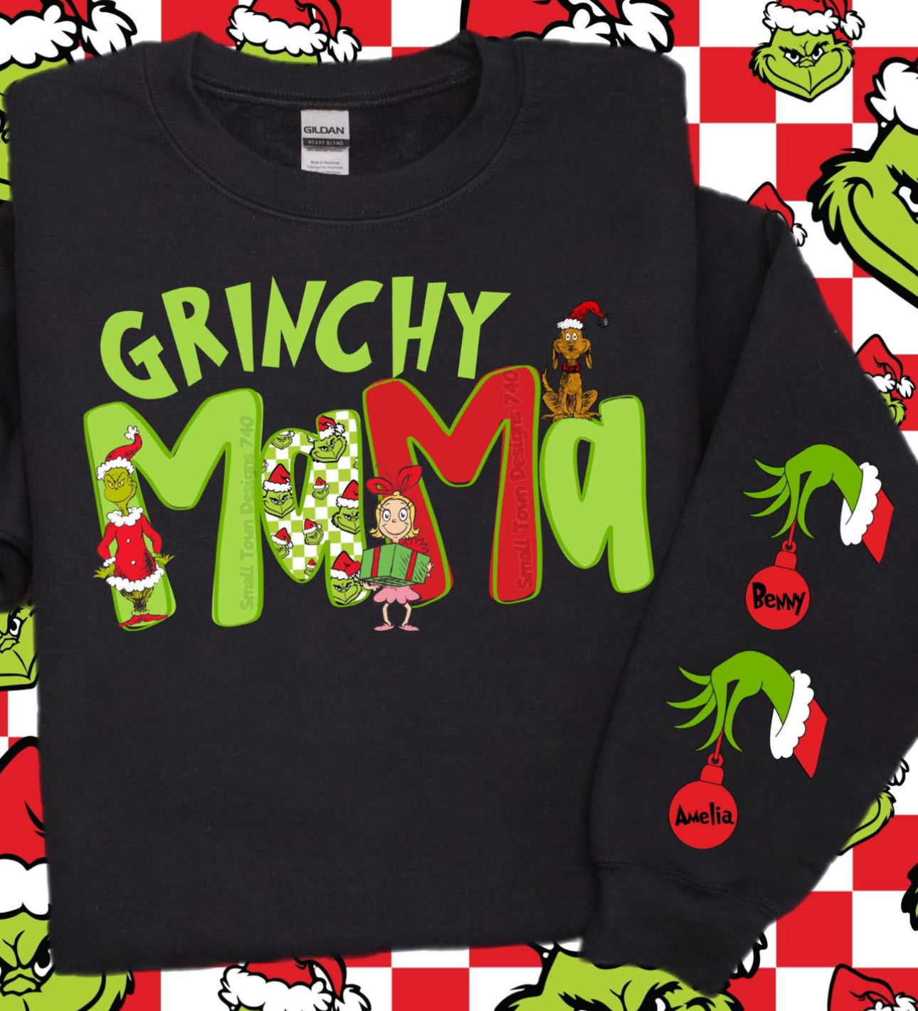 #1090 green guy mama