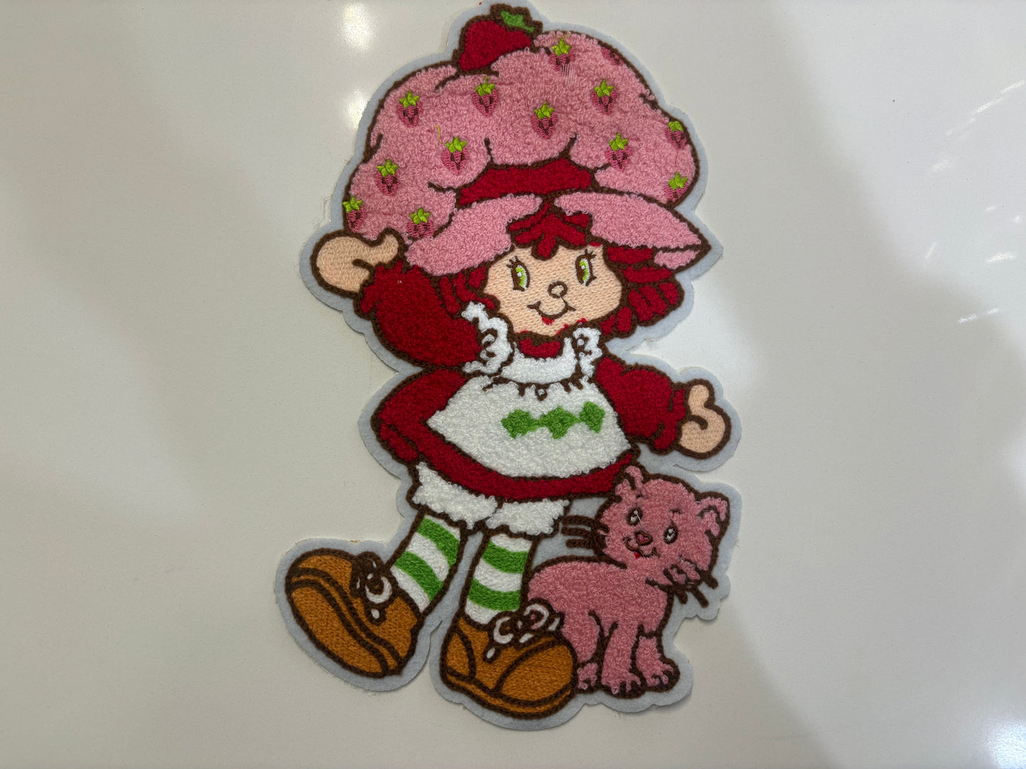 CHENILLE PATCHES STRAWBERRY SHORTCAKE