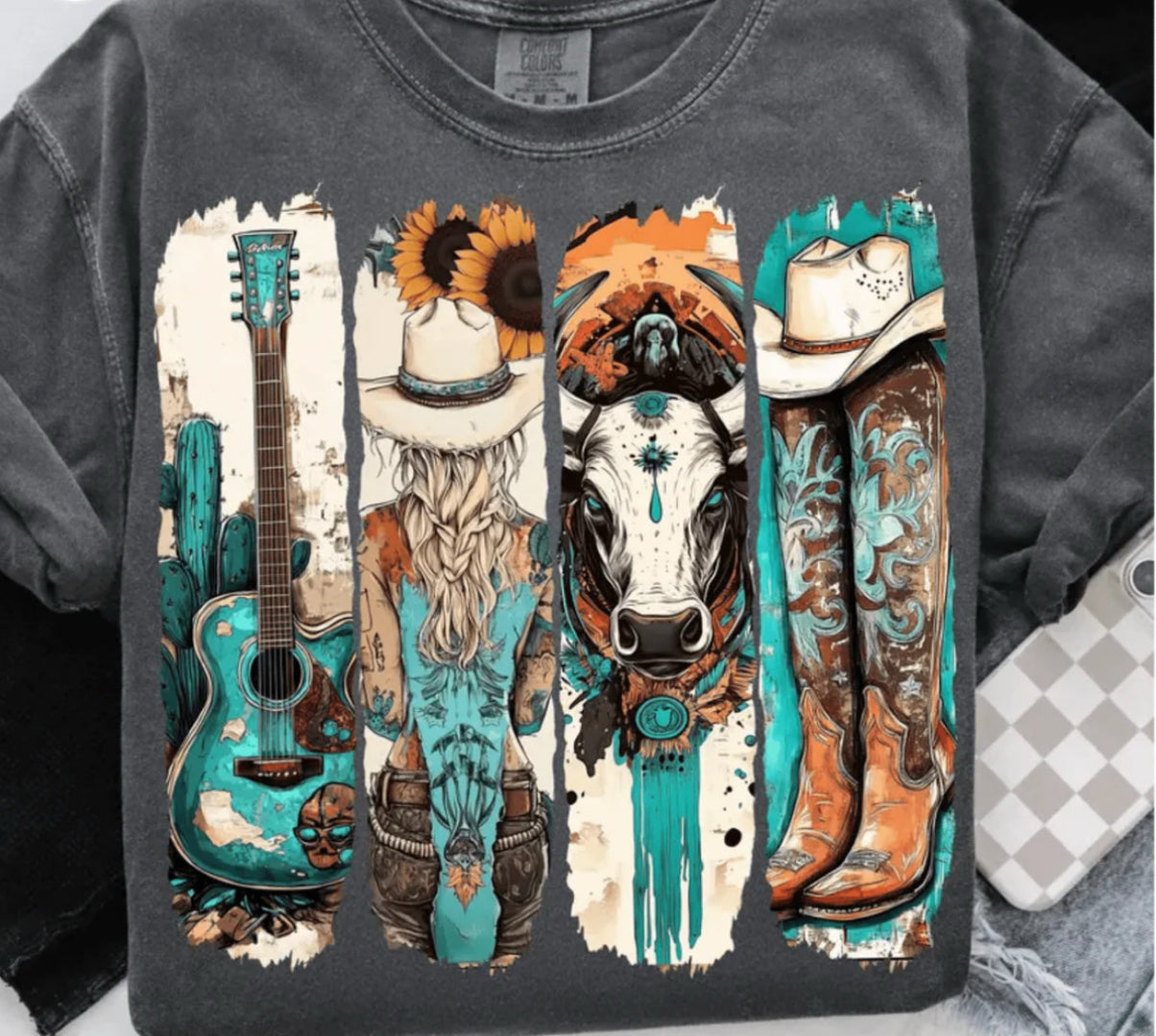 Western #277 Available in DTF Just Pick Your Shirt