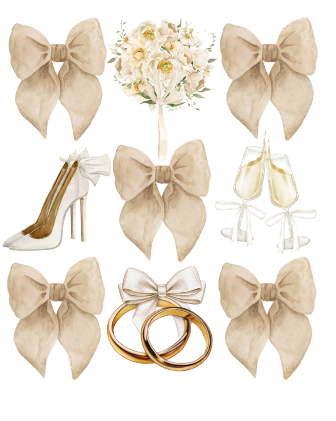 Bride Bows #128 Available in Sublimation or Dtf Just Pick Your Shirt AVAILABLE FOR PRINT