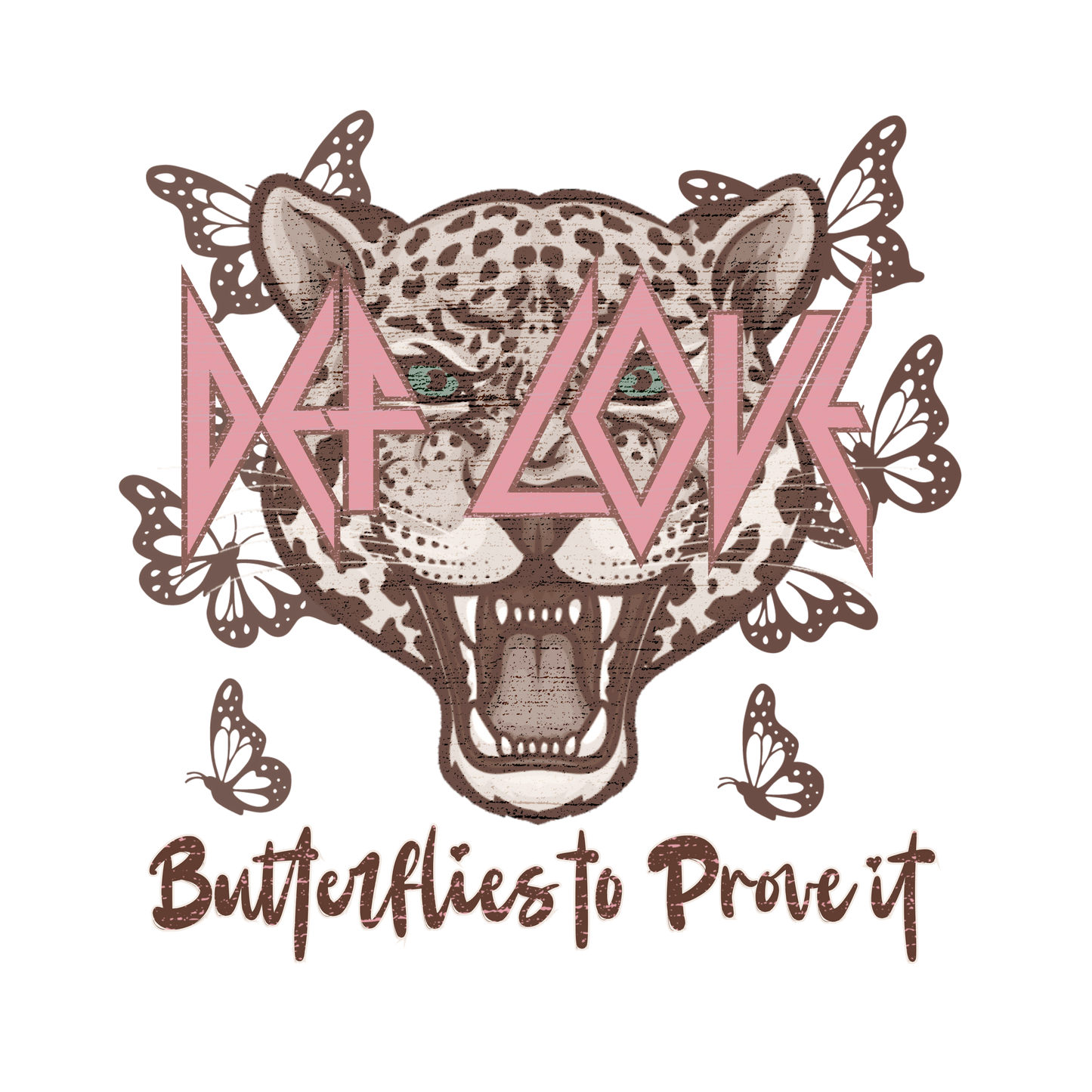 Butterflies Def Love #582 Available in Sublimation or Dtf Just Pick Your Shirt