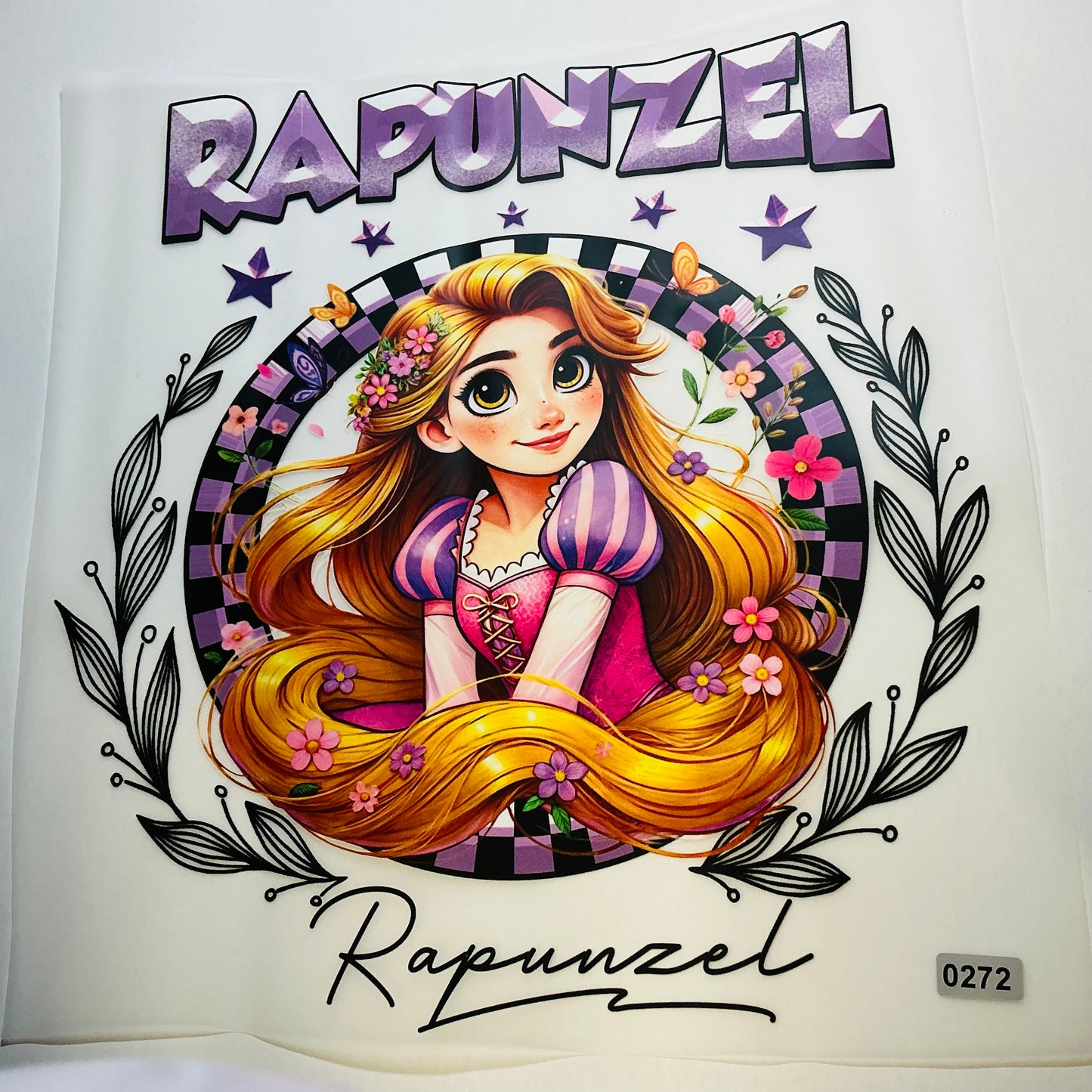 RAPUNZEL READY TO PRESS DTF PRINT #0272 (CHARACTERS)