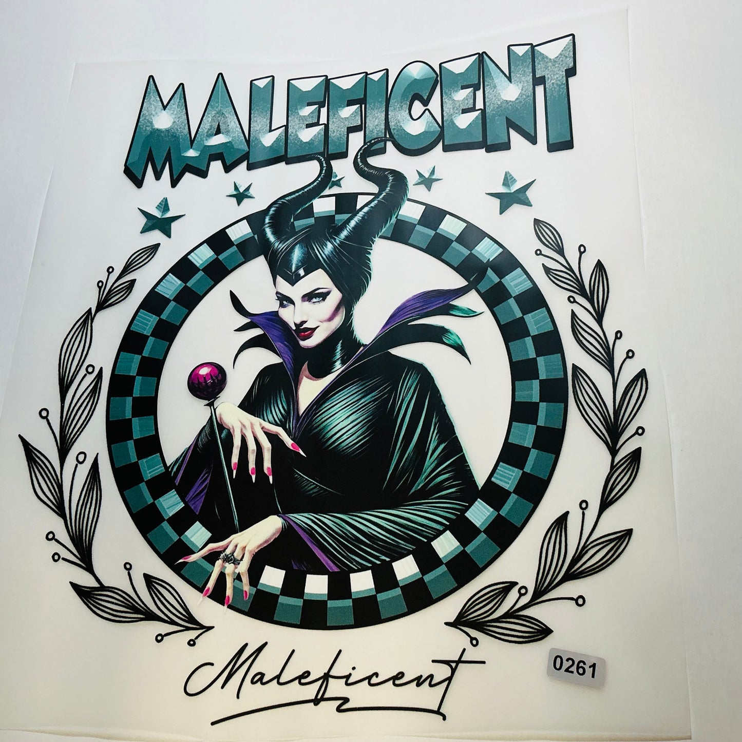 MELEFICENT READY TO PRESS DTF PRINT #0261 (CHARACTERS)