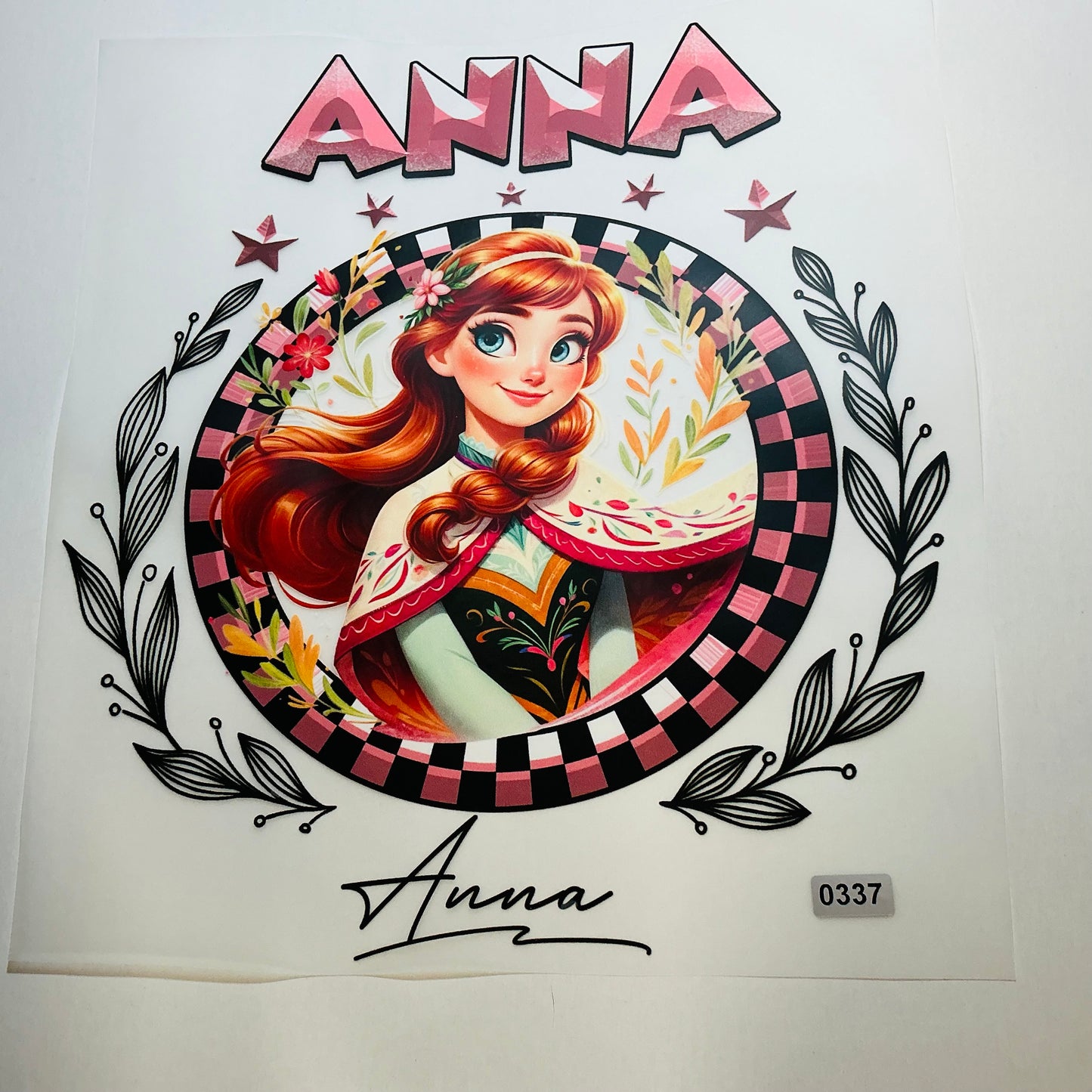 ANNA READY TO PRESS DTF PRINT #0337 (CHARACTERS)
