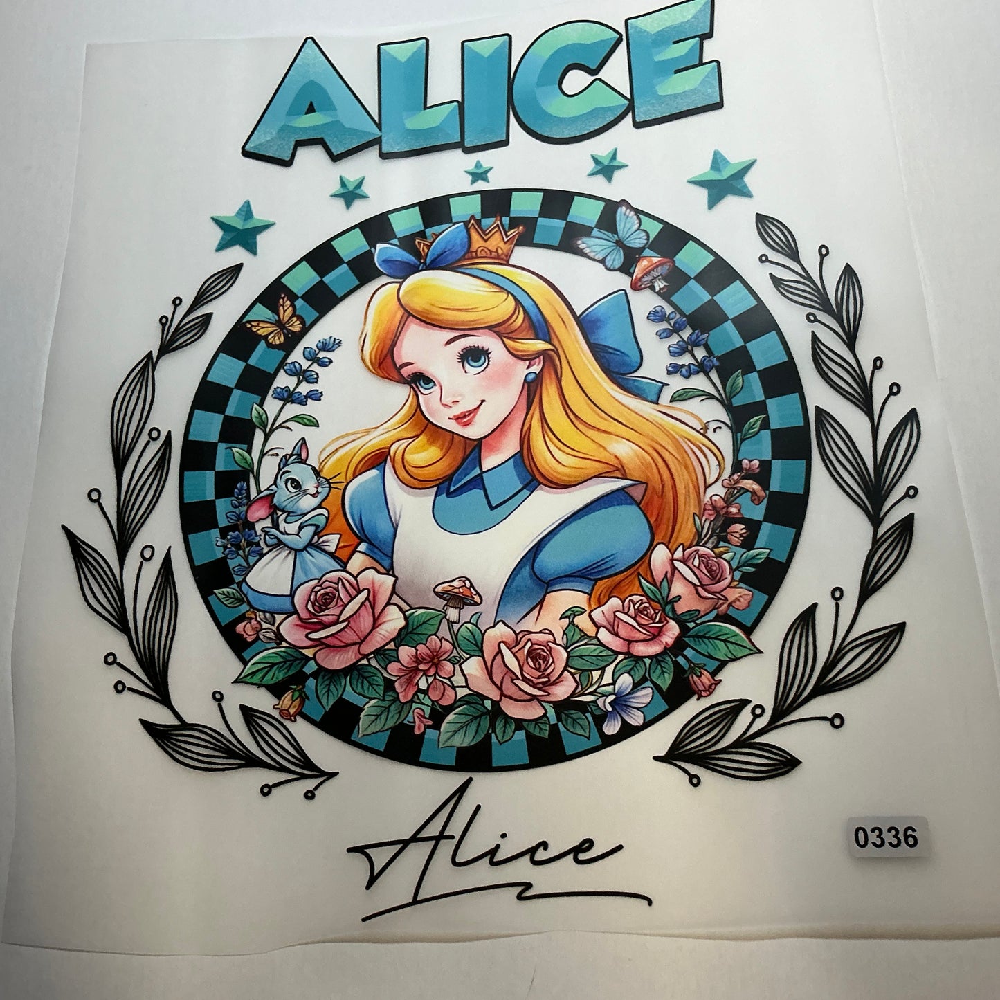 ALICE READY TO PRESS DTF PRINTS #0336 (CHARACTERS)