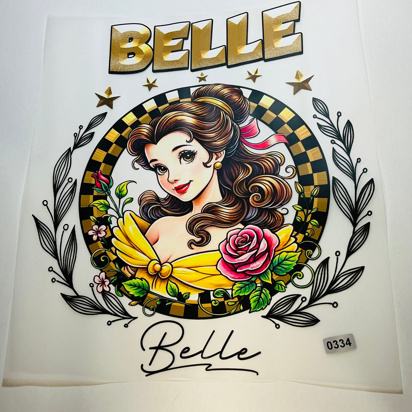 BELLE READY TO PRESS DTF PRINT #0334 (CHARACTERS)