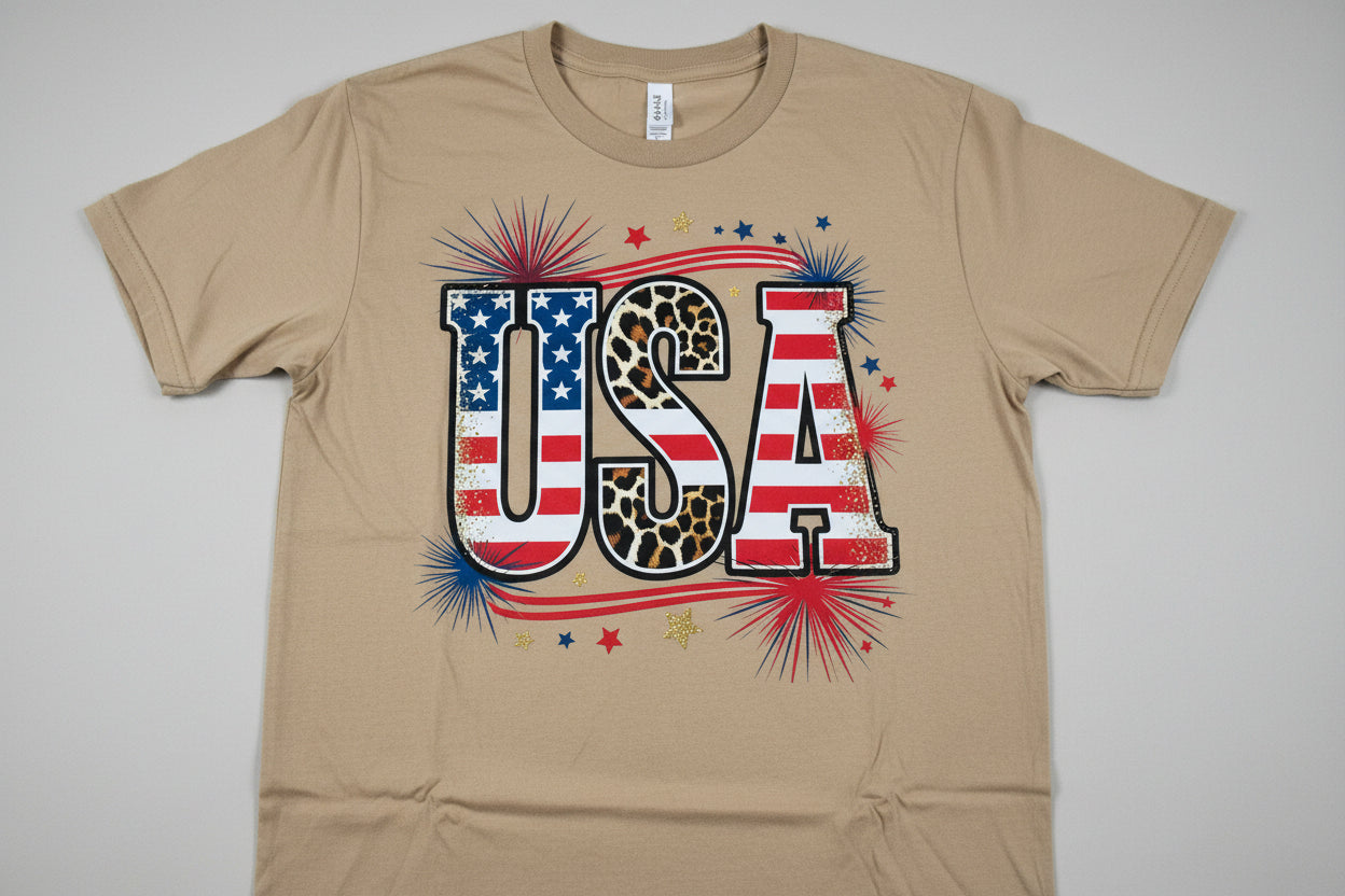 USA READY TO PRESS DTF #0357 (4TH OF JULY)