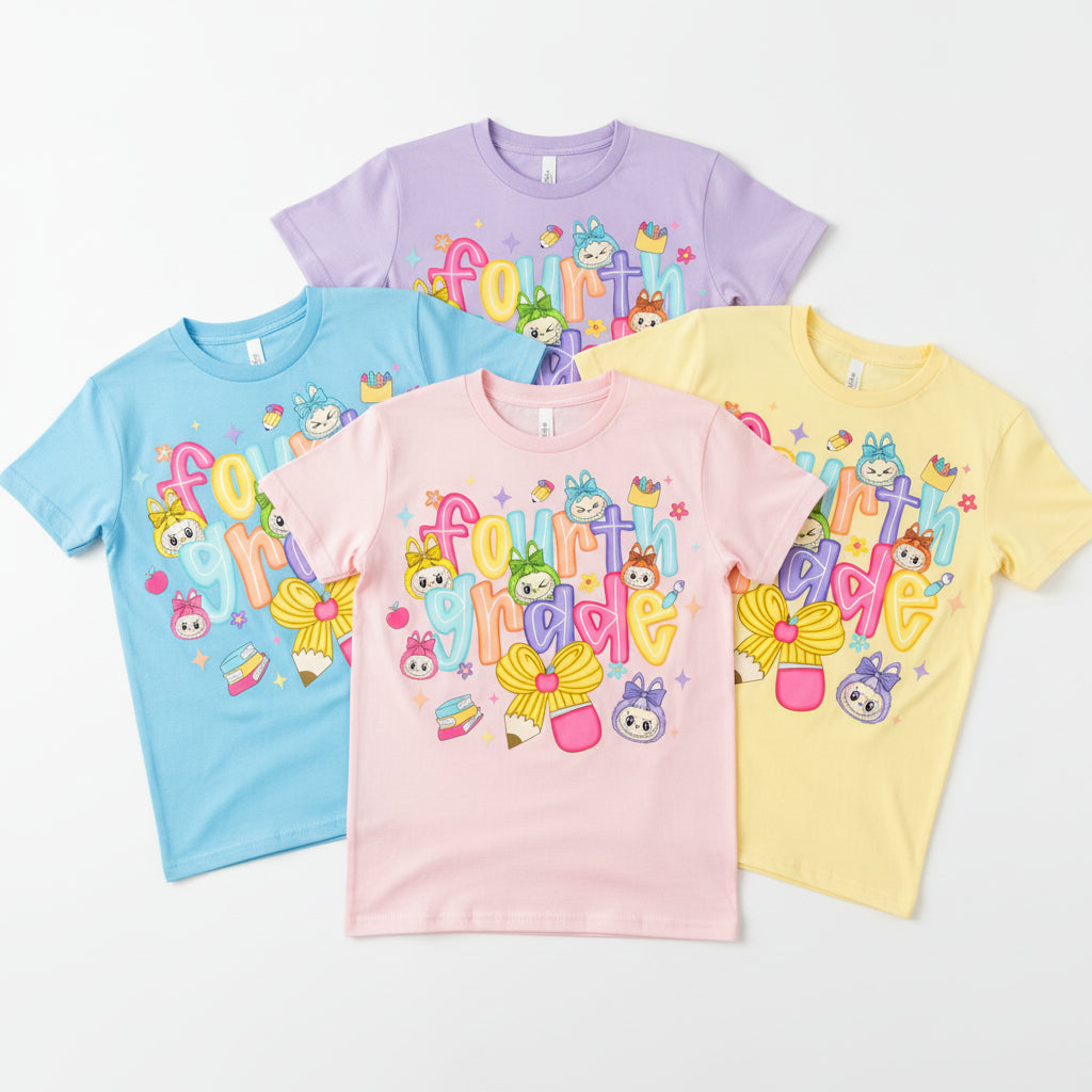 LABUBU FOURTH GRADE SMALL PRINT READY TO PRESS #0313 (CHARACTERS)