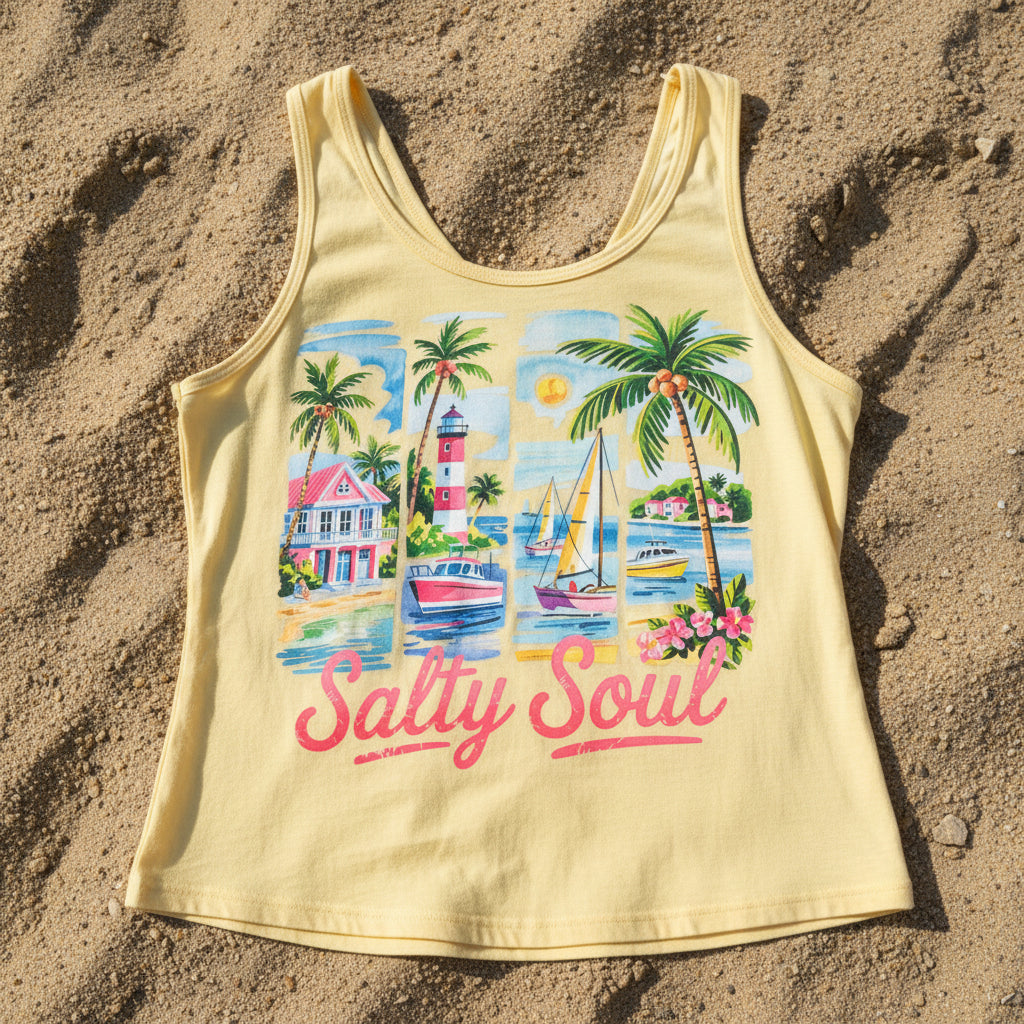SALTY SOUL READY TO PRESS DISTRESSED PRINT #0560 (SUMMER)