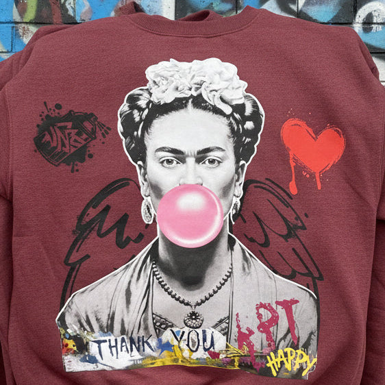 BUBBLE GUM FRIDA READY TO PRESS DTF #0653 (CHARACTERS)