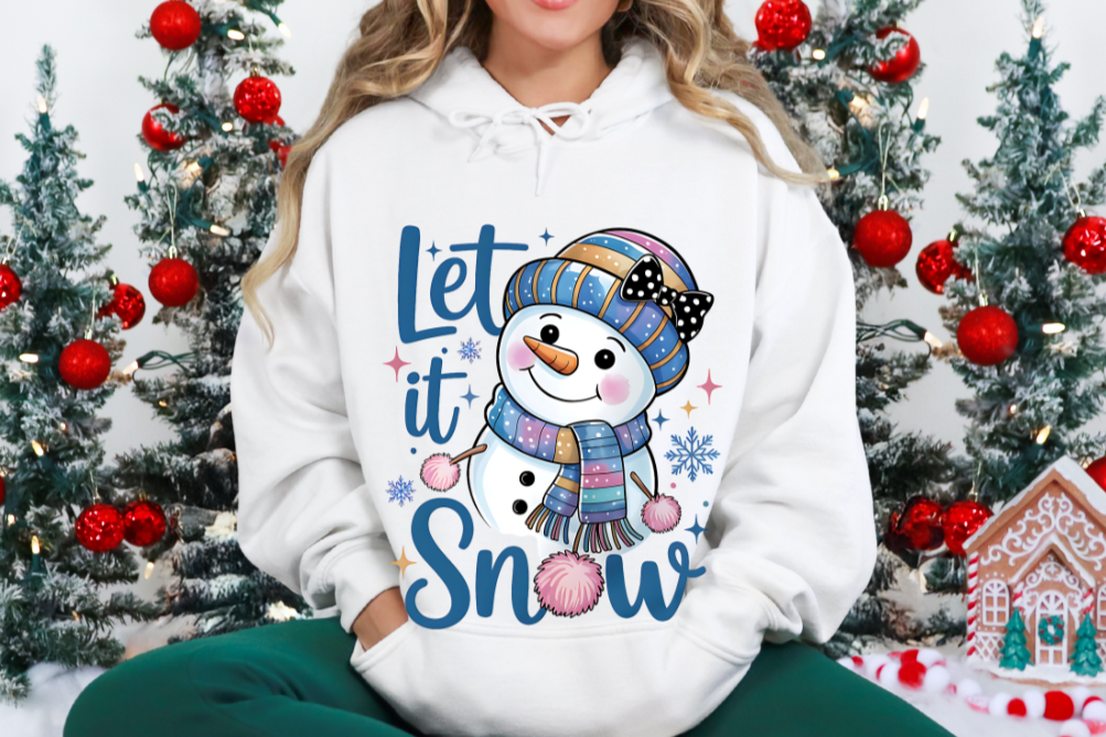 #989 CHRISTMAS LET IT SNOW