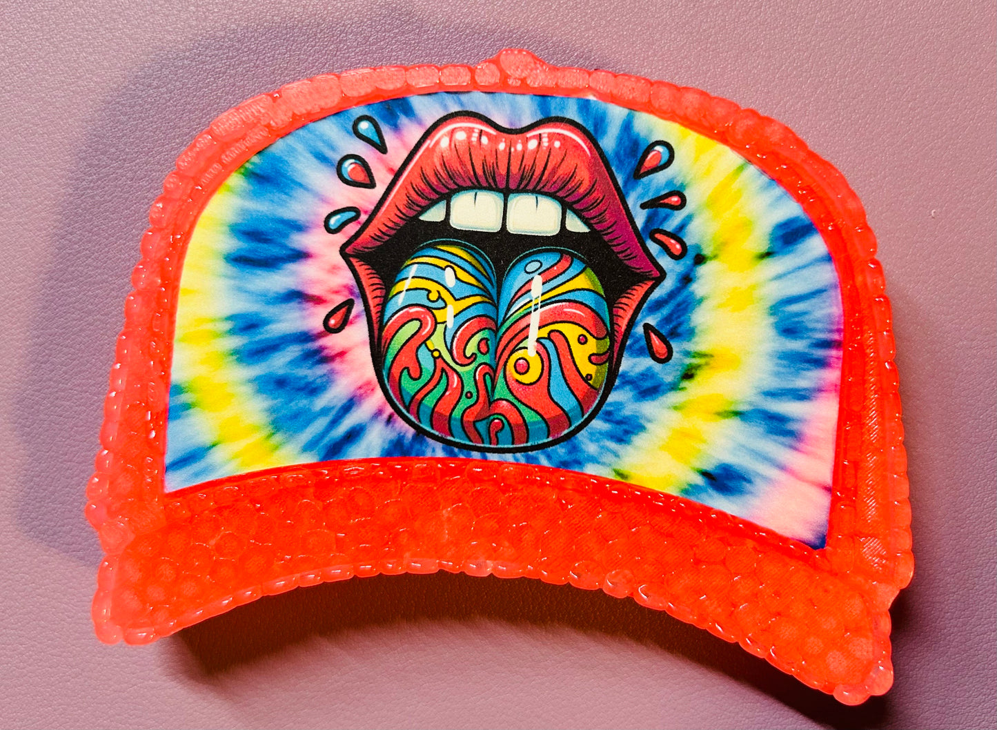 CAR FRESHIE TYE DYE RAINBOW CAP