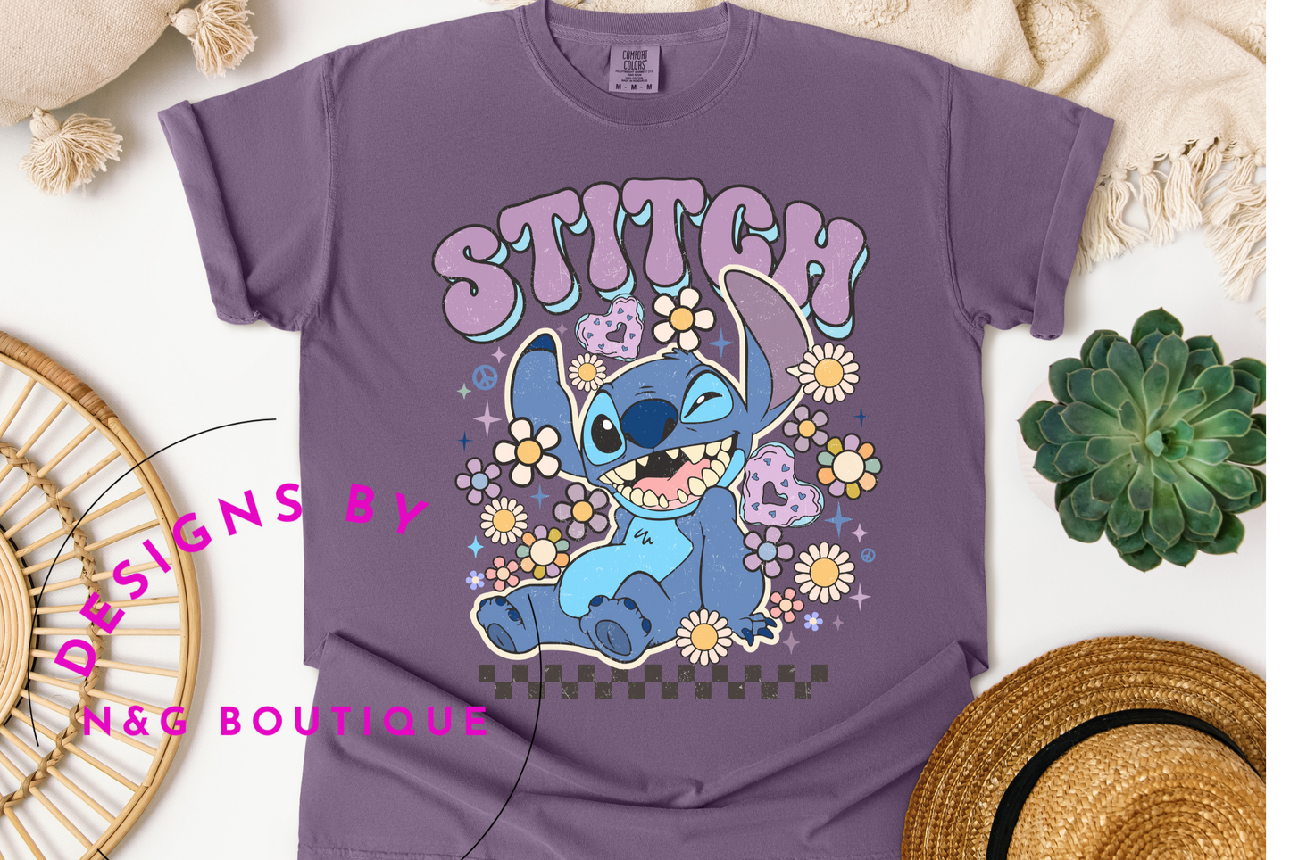 BLUE ALIEN DTF AND SUBLIMATION PRINT #430