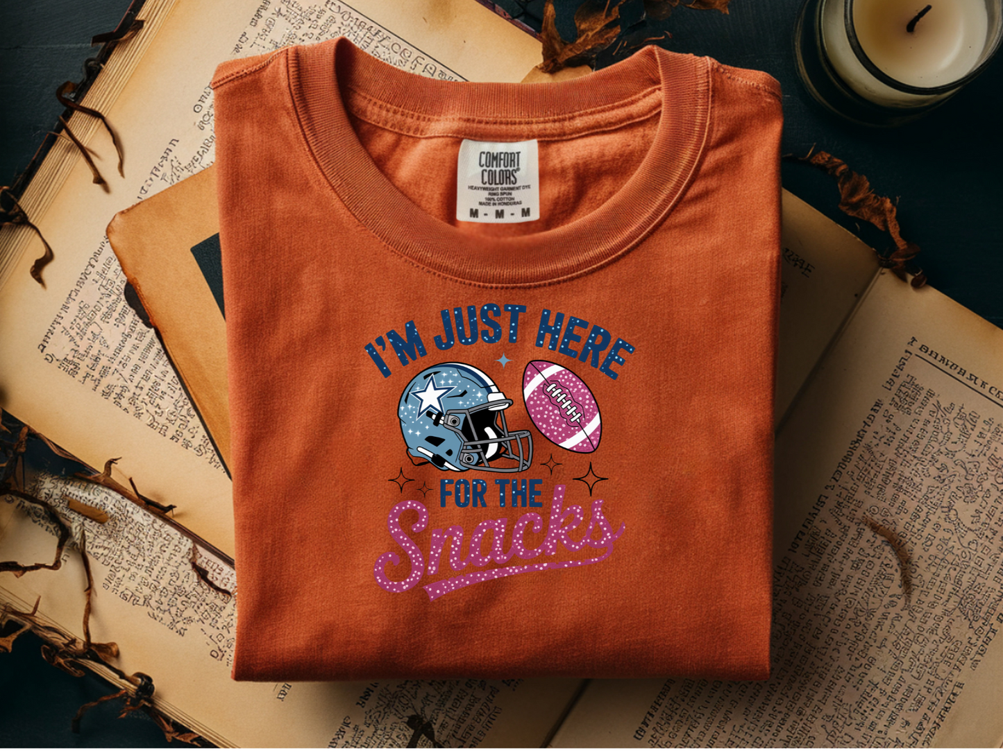 #884 Football I'm Just Here for the Snacks