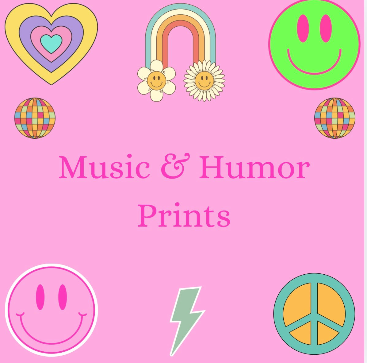 HUMOR AND MUSIC PRINTS