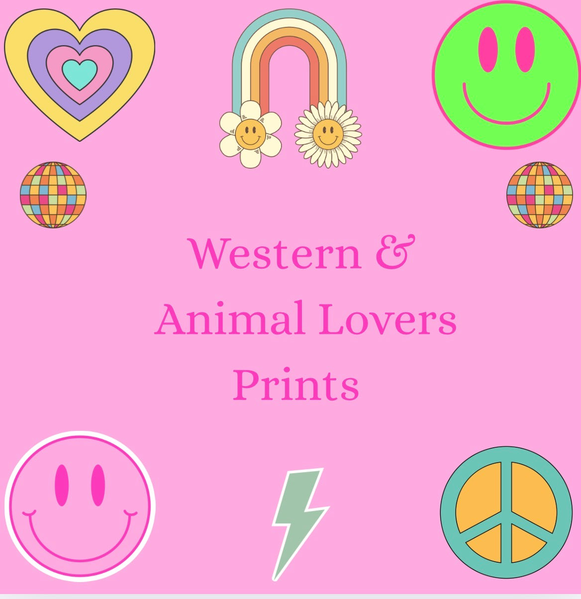 WESTERN AND ANIMAL LOVERS PRINTS