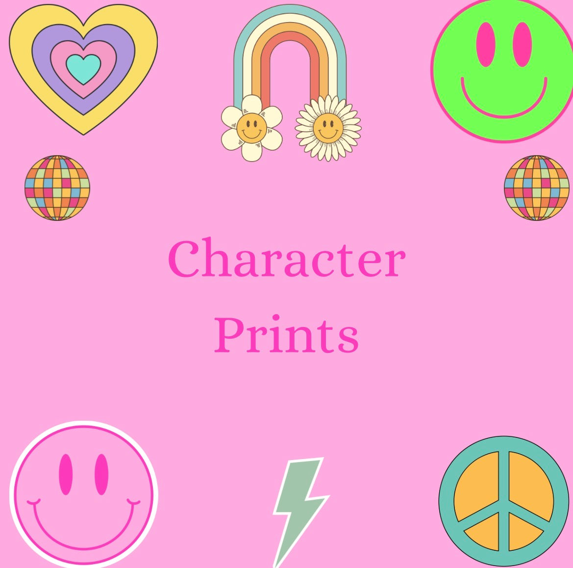 Character Prints ￼