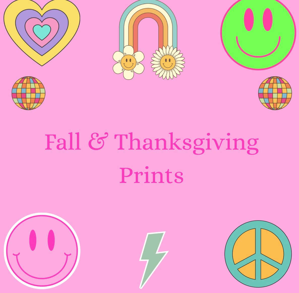 FALL - AUTUM AND THANKSGIVING PRINTS