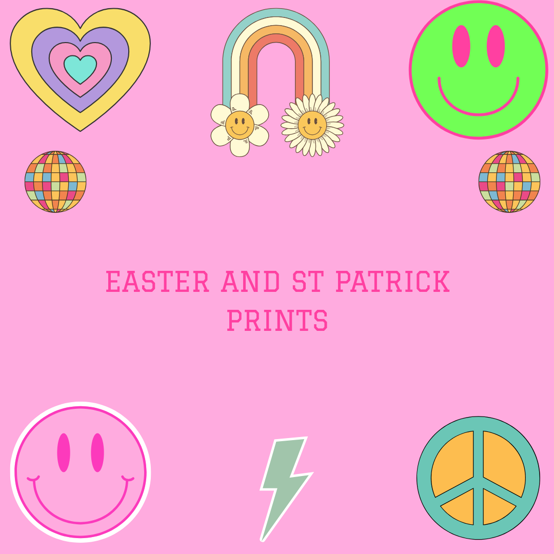 EASTER AND ST PATRICK PRINTS