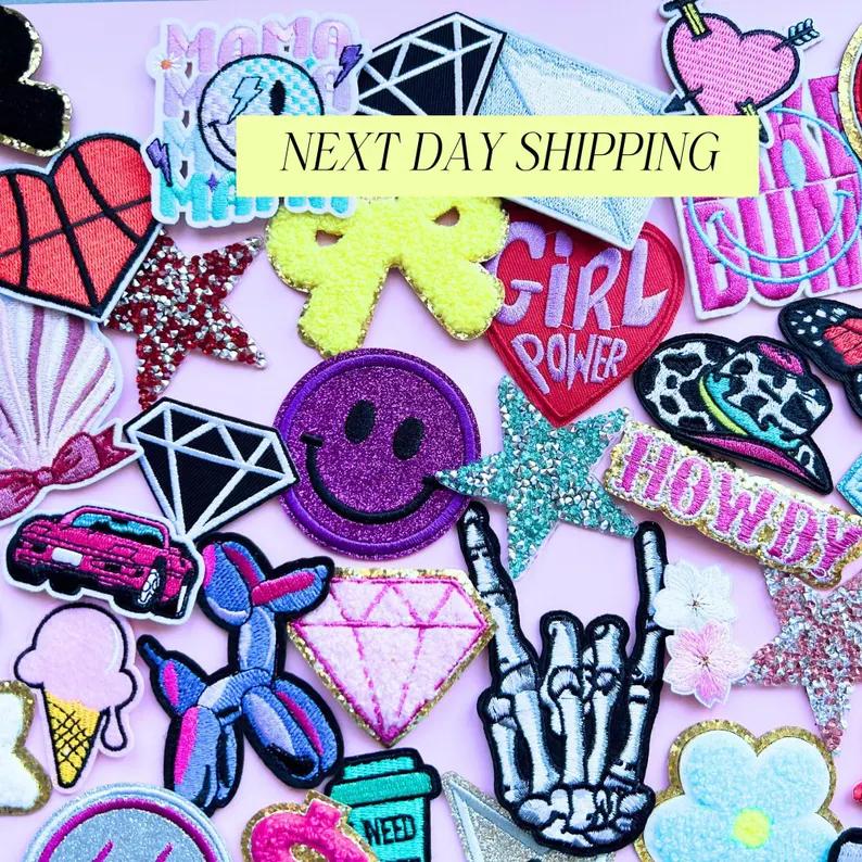 CHENILLE PATCHES /PUFF PRINTS