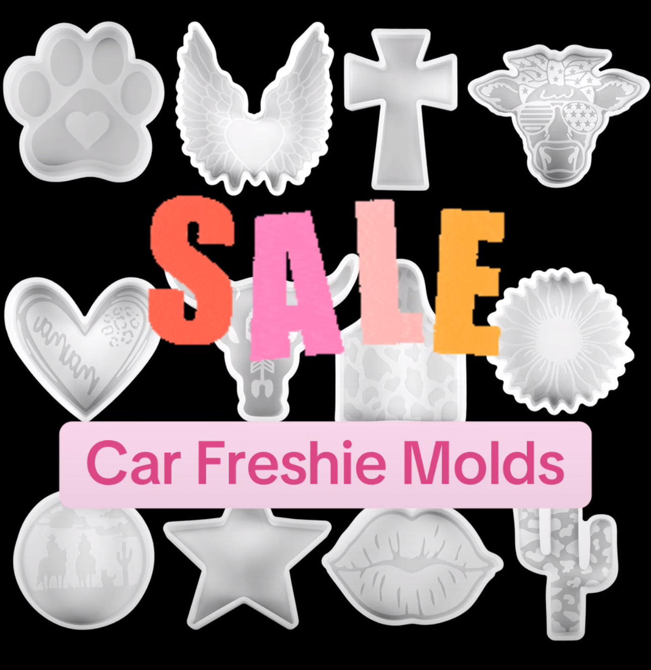 Car Freshie Molds SALEE!!!