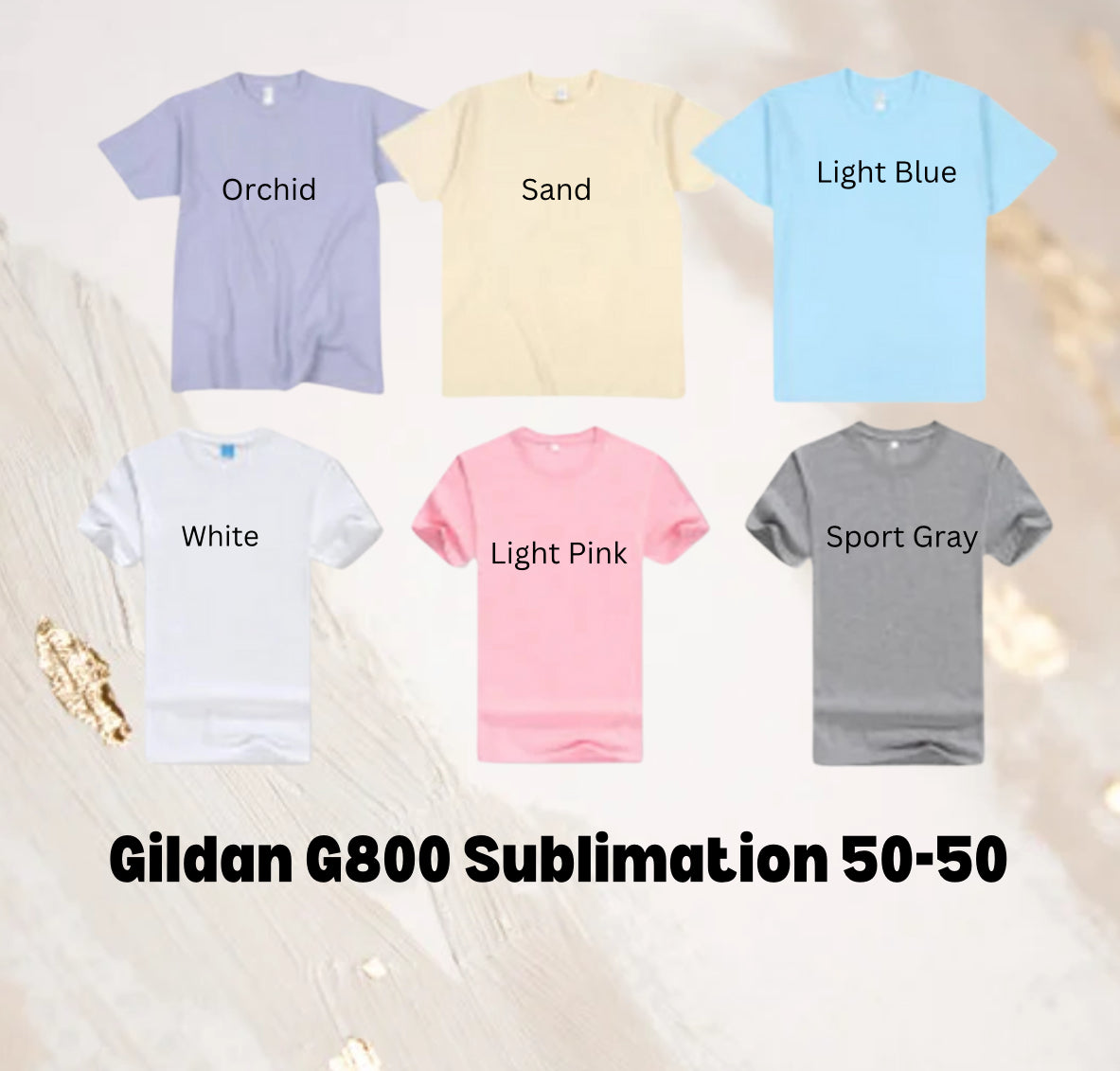 Build Your Sublimation Gildan T-shirt