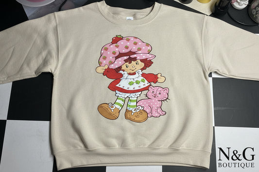 STRAWBERRY #0161 PERFECT FOR OVERSIZED TSHIRTS (CHARACTERS) (ALL SEASON)