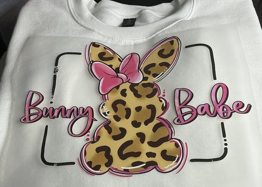 BUNNY BABE WITH A BOW #0111 (ALL SEASON) (EASTER)