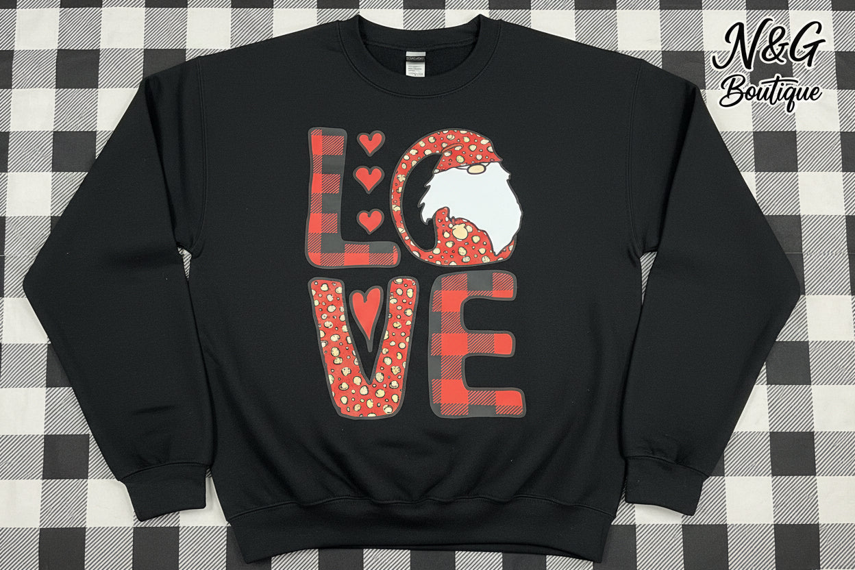 GNOME LOVE #0153 PERFECT FOR OVERSIZED TSHIRTS (VALENTINE)