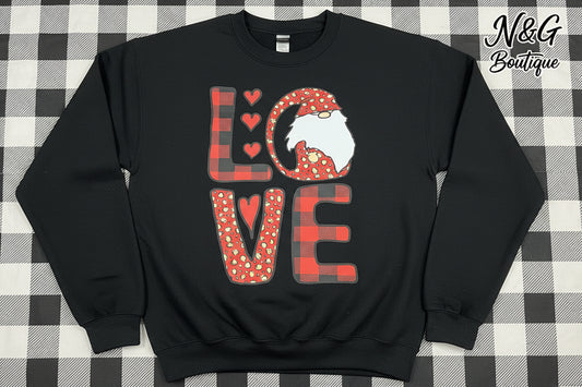 GNOME LOVE #0153 PERFECT FOR OVERSIZED TSHIRTS (VALENTINE)
