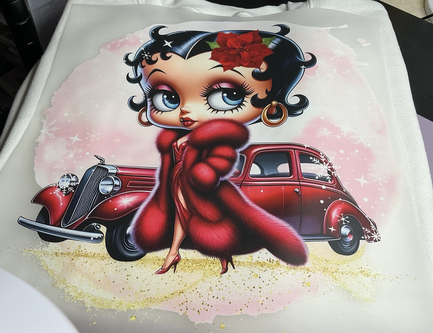 PREETY BETTY #0162 PERFECT FOR AND OVERSIZED TSHIRT(CHARACTERS) (ALL SEASON)