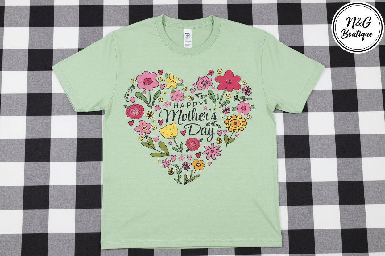 HAPPY MOTHER DAY #0164 PERFECT FOR AN OVERSIZED TSHIRTS (MOM)