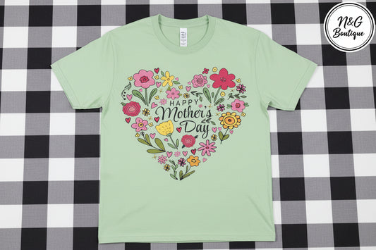 HAPPY MOTHER DAY #0164 PERFECT FOR AN OVERSIZED TSHIRTS (MOM)