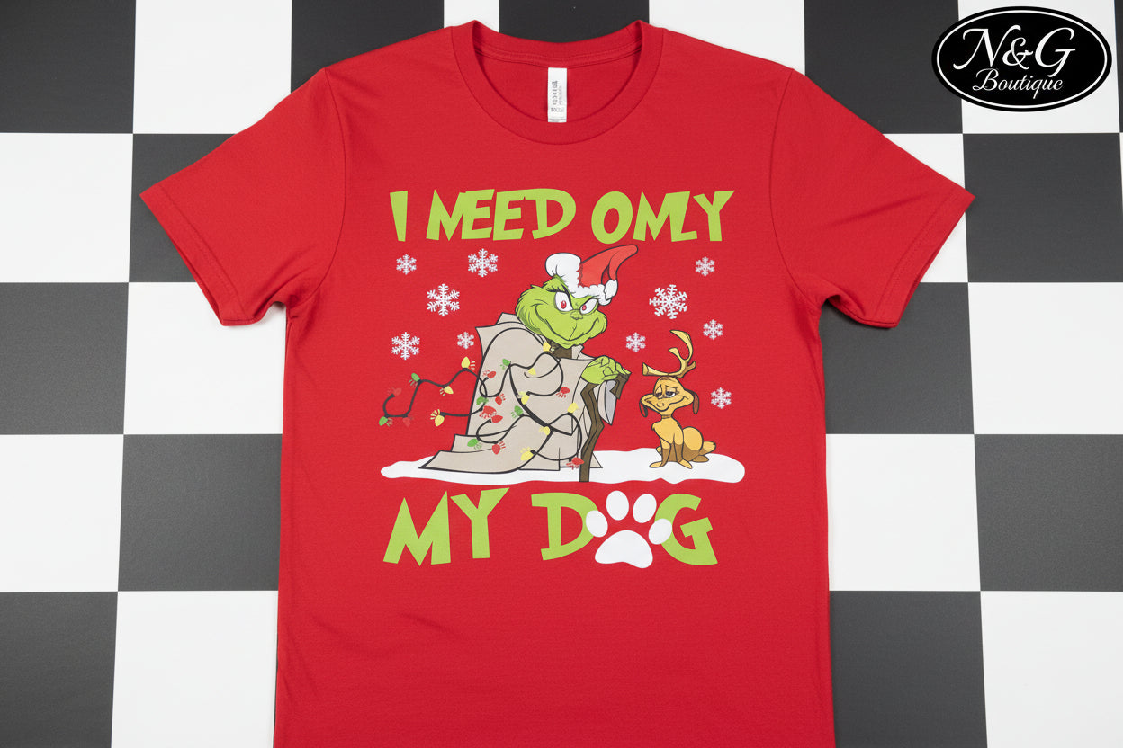 G-MAN DOG LOVER #0119 GRETA FOR OVER SIZED TSHIRTS