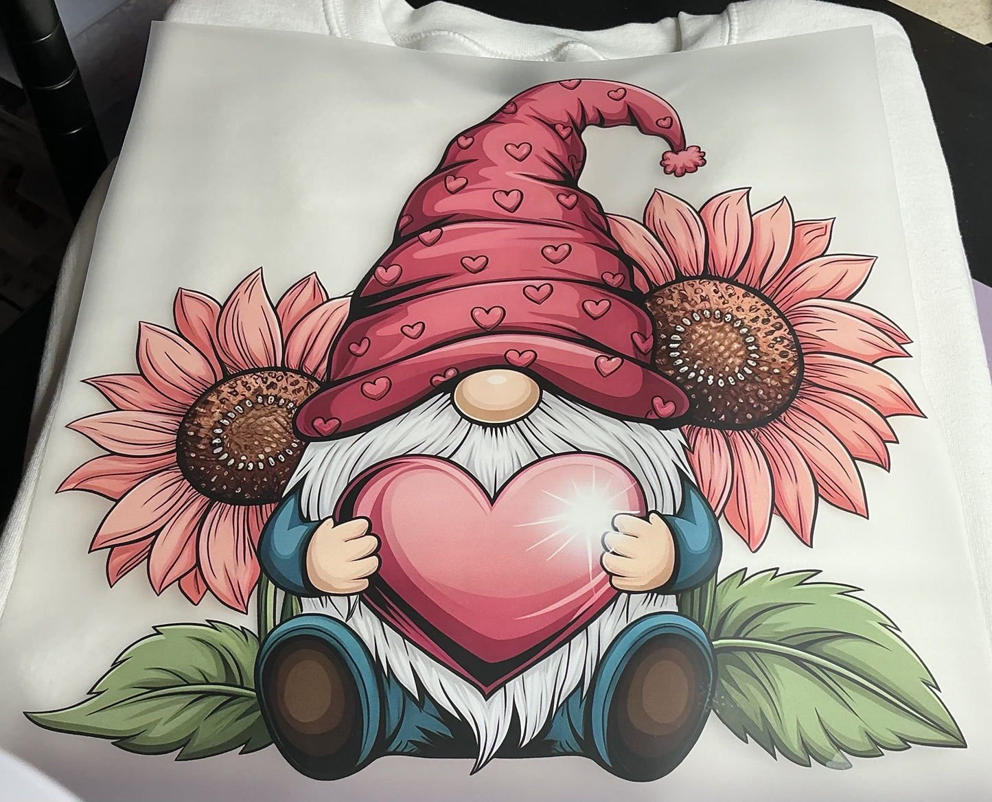 GNOME LOVE #0169 PERFECT FOR ND OVERSIZED TSHIRTS (VALENTINES) (ALL SEASON)