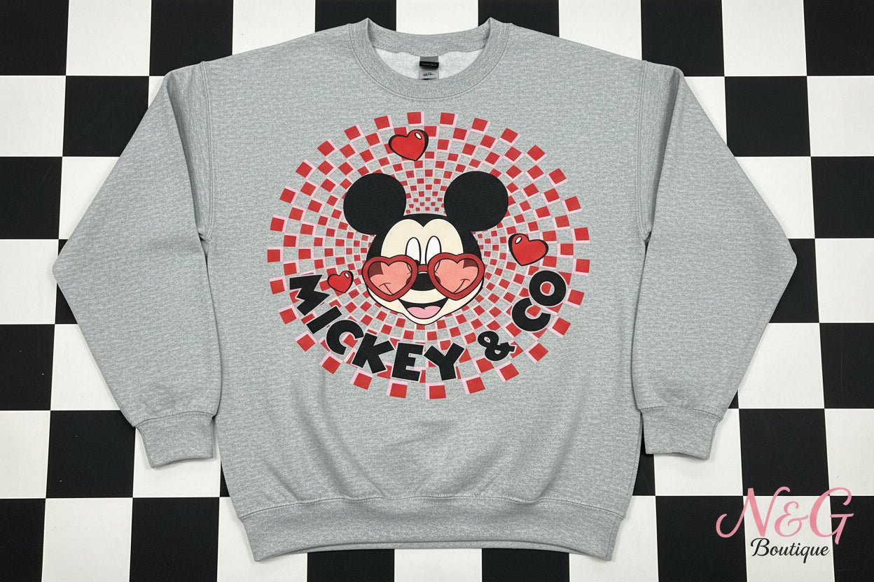 MOUSE COMPANY #0147 PERFECT FOR OVERSIZE TSHIRT (CHARACTERS)