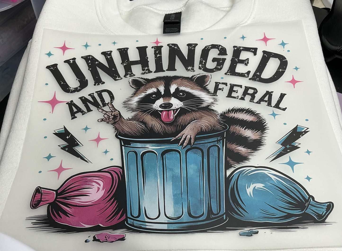 UNHINGED AND FERAL DISTRESSED #0251 (HUMOR)