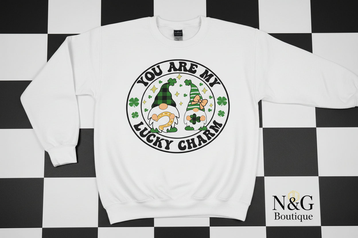 YOU ARE MY LUCKY CHARM #0171 PERFECT FOR OVERIZED TSHIRTS (ST PATRICK)