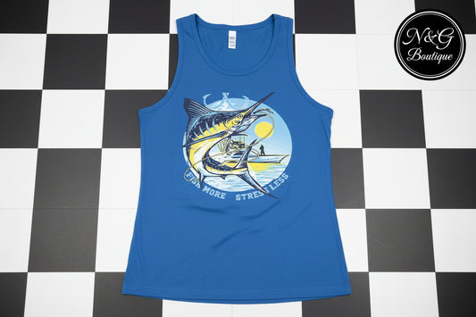 FISH MORE STRESS LESS #0156 PERFECT FOR OVERSIZED TSHIRTS (ALL SEASON) (SUMMER) (DAD)