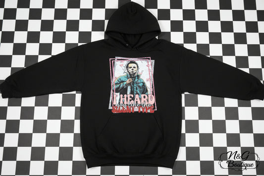 I HEARD YOU LIKE THE SILENT TYPE #0150 PERFECT FOR OVERSIZE TSHIRTS (CHARACTER) (HOLLYWOOD)