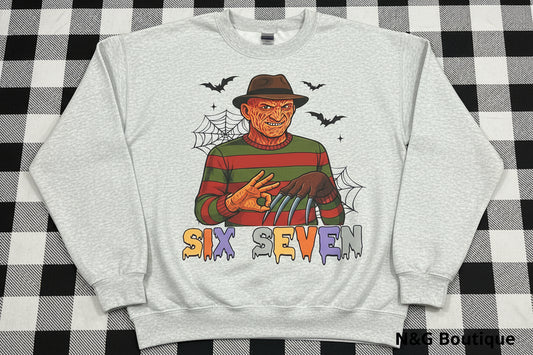 SIX SEVEN FREDDY #0120 GREAT FOR OVERSIZE TSHIRTS (HUMOR) (CHARACTERS) (HALLOWEEN)