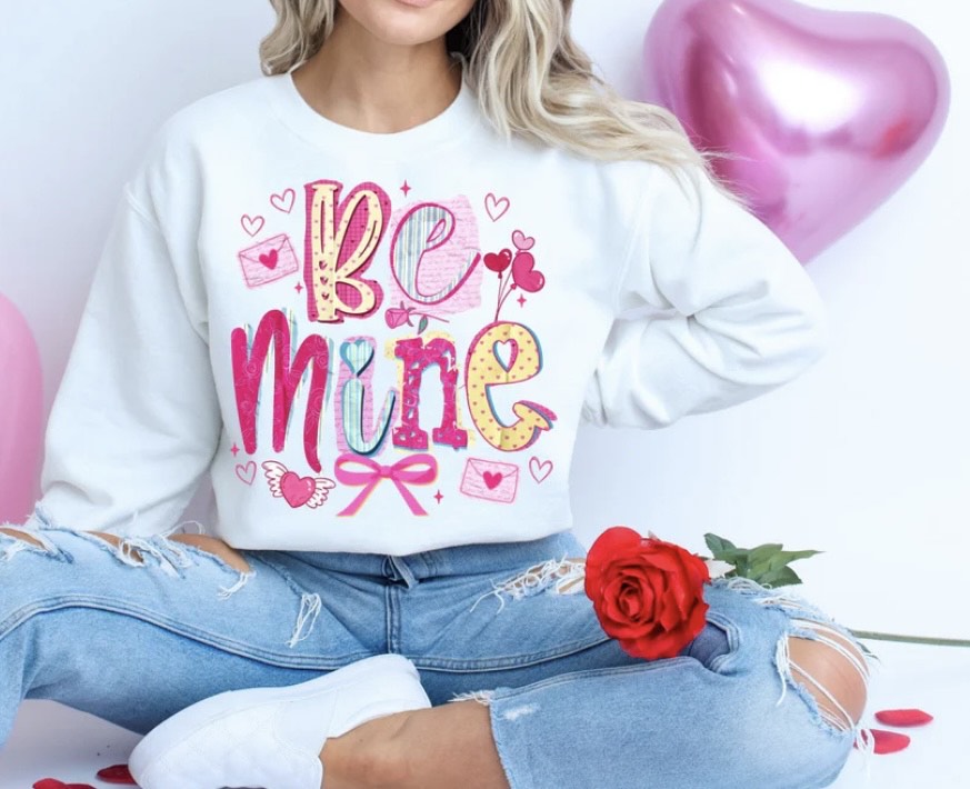 BE MINE GLITTER PRINT #0079 (VALENTINES)